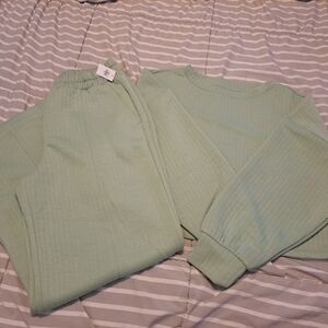 Old Navy Sage Green Lounge Set